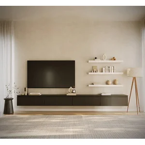 Selsey TV-Schrank Bemmi Hängendes TV-Board mit vier Klappen 300 cm günstig