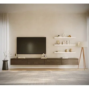 Selsey TV-Schrank Bemmi Hängendes TV-Board mit vier Klappen 300 cm günstig