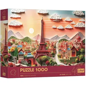 Trefl Puzzle Premium Plus 1000 - Jubiläum - Paris (1000 Teile) günstig
