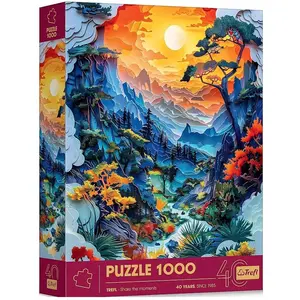 Trefl Puzzle Premium Plus 1000 - Jubiläum - Tal (1000 Teile) günstig