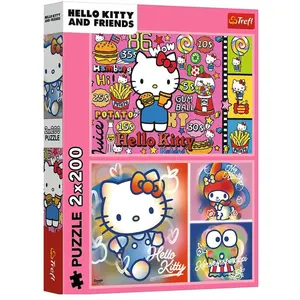 Trefl Puzzle 2 x 200 - Hello Kitty (200 Teile) günstig
