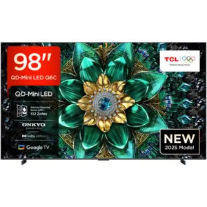 TCL 98Q6C QD-Mini LED 98 Zoll 4K Smart TV: Dolby Vision IQ, Onkyo 2.1 ...