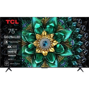 TCL Q6C 75Q6C, 190,5 cm (75"), 3840 x 2160 Pixel, QD-Mini LED, Smart-T...