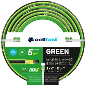 CELLFAST 15-100, 25 m, Schwarz, Grün, Gelb, 30 bar, 1,27 cm, -20 - 60 ...