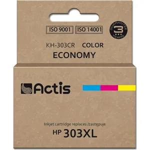 Actis KH-303CR Tinte für HP Drucker, Ersatztinte HP 303XL T6N03AE; Premium; 18ml; 415 Seiten; Farbe, Kompatibel, Cyan, Magenta, Gelb, HP, HP ENVY Photo: 6220, 6230, 6234, 7130, 7134, 7830, 7221. HP ENVY: 7220e. HP: 303. HP Envy Inspire:..., 415 Seiten, Hohe (XL-) Ausbeute günstig