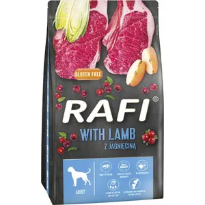 RAFI Trockenfutter für Hunde mit Lamm, 10 kg