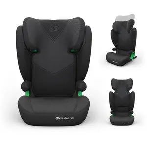 Kinderkraft JUNIOR FIX 2 PLUS Kindersitz, Verstellbare Kopfstütze, H-G... günstig