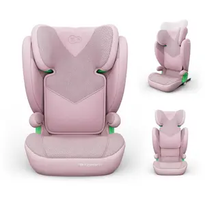 Kinderkraft JUNIOR FIX 2 PLUS Kindersitz, Verstellbare Kopfstütze, H-G...