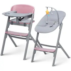 KinderKraft, Hochstuhl, High chair LIVY & CALMEE pink (Hochstuhl) günstig