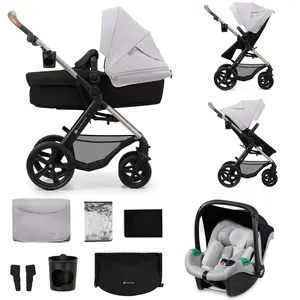 Kinderkraft Kombi-Kinderwagen MOOV 2 Air 3IN1, (Set), mit Luftreifen günstig