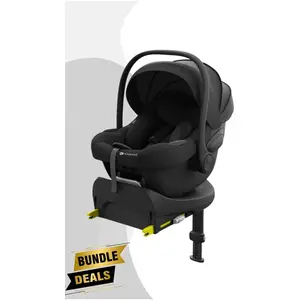 KinderKraft, Kindersitz, Kinderautositz i-Lite mit Endura Safe FX Basis (Babyschale)