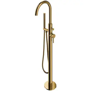 Omnires Y Y1233GL freistehende Wannenarmatur, Gold günstig