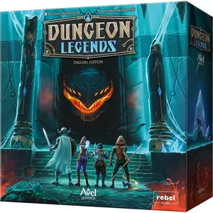 Asmodee Rebel   Dungeon Legends   Gesellschaftsspiel   Brettspiel   Ab...