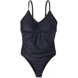 Badeanzug, Damen Aquawave Zaria PS Schwarz 3XL günstig