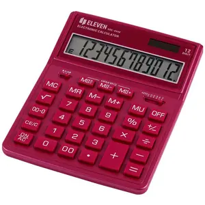 Eleven, Taschenrechner, SDC-444XRPKE-Rechner (Batteriebetrieb, Solaren...