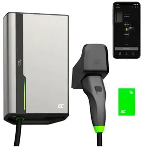 Green Cell GC EVGC021B2275 - Wallbox, 3,6 - 22 KW, 7,5 m, NFC, Grau, W... günstig