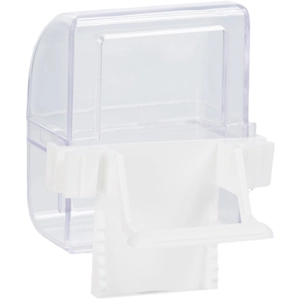 Futternapf für Kanarienvögel Käfig Duvoplus Weiß 8x4,5x6,5 cm günstig