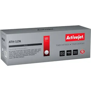 Activejet ATH-12N Tonerkartusche (Ersatz für HP 12A Q2612A, Canon FX-10, Canon CRG-703; Höchste; 2300 seiten; schwarz), 2000 Seiten, Schwarz, 1 Stück(e) günstig