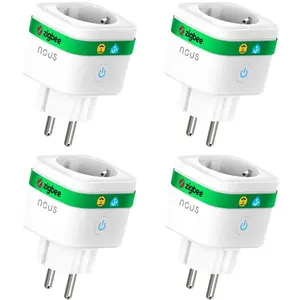 Nous, Smart Plug, A7Z smarter Stecker ZigBee 4er 3680W/16A/Messung 4er Pack