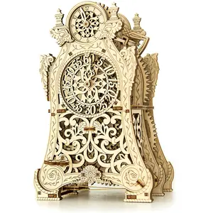 Craenen WoodenCity Magische Tisch-Standuhr günstig