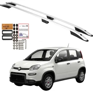 Erkul Dachreling FIAT PANDA ab 2012 Aluminium Robust Langlebig Solide günstig