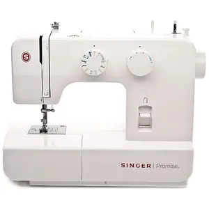 SINGER 1409 Promise, Weiß, Nähen, 4 Step, Variabel, Drehregler, 5 mm günstig