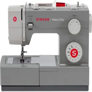SINGER 4411, Grau, Nähen, 4 Step, Variabel, Drehregler, 5 mm günstig
