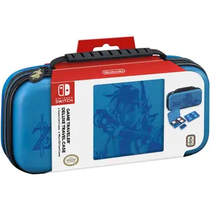 Bigben Travel Case Zelda (Switch), Weiteres Gaming Zubehör, Blau