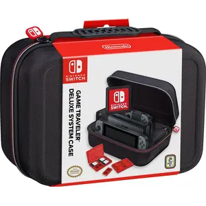 NACON Switch Deluxe Case NNS61 - Offiziell lizenziert [black] - komp. Switch OLED günstig