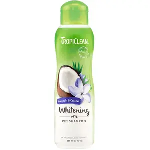 Tropiclean White Coat Awapuhi Kokosnussblüten Shampoo 355ml günstig