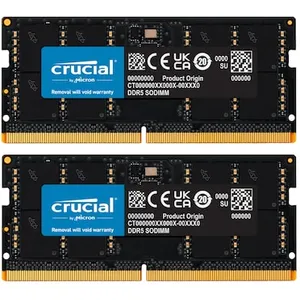 Crucial 64GB Kit (2x32GB) DDR5-5600 CL46 SO-DIMM Arbeitsspeicher