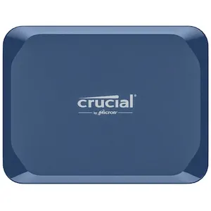 Crucial X10 Portable SSD 4TB Blau Externe Solid-State-Drive, USB 3.2 G...