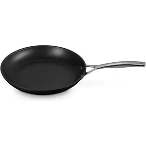 Le Creuset Aluminium-Antihaft, Pfanne + Kochtopf, Schwarz