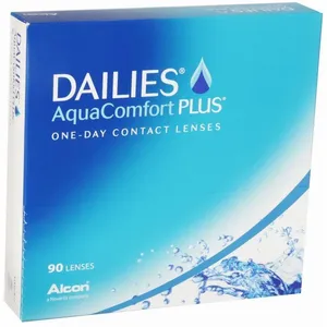 Alcon Dailies, Kontaktlinsen, AquaComfort PLUS, sphärisch (+6, Tageslinse, 90 Stk., Sphärisch) günstig