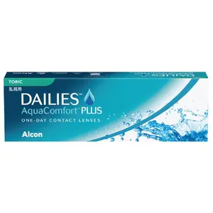 Alcon Dailies, Kontaktlinsen, AquaComfort PLUS Toric (-3, Tageslinse, 30 Stk., Torisch) günstig