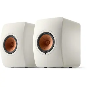 KEF LS50 Wireless II paar weiß Regal-Lautsprecher günstig