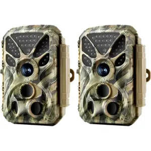 BlazeVideo 2-Pack Wildkamera 64MP 4K Full HD Video mit Audio und Beweg... günstig
