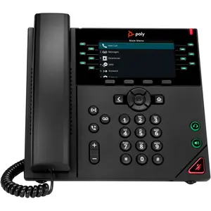 HP Poly VVX 450, Telefon, Schwarz günstig
