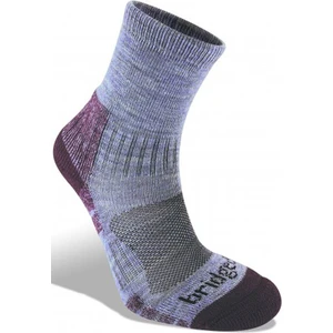 Bridgedale Hike LightWeight Merino Performance 3/4 Crew Women's Velikost: L / Barva: heather/damson günstig
