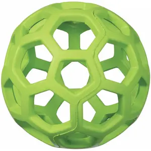 JW Hunde-Spielzeug Hol-ee Roller Small, Ø 9 cm, Assortiert (Kauspielzeug Hund), Hundespielzeug günstig