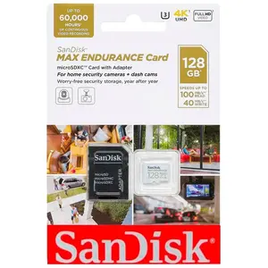 Sandisk Max Endurance 128gb Micro Sdxc Speicherkarte
