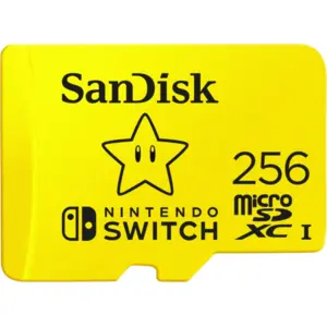 SanDisk MicroSDXC Extreme Gaming 256 GB (Nintendo licensed) günstig