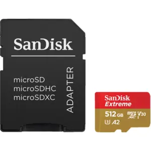 SanDisk microSDXC Extreme 512GB 130 MB/s günstig