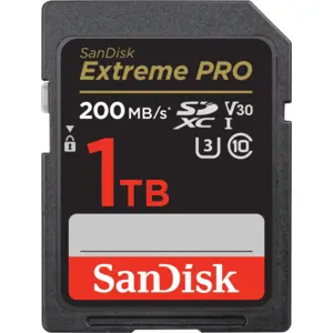 SanDisk SDXC Extreme Pro 1TB 140 MB/s
