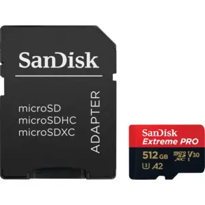 SanDisk microSDXC Extreme Pro 512GB 140 MB/s