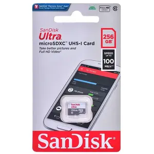 Sandisk Ultra 256gb Microsdxc Uhs-i Class 10 Sd-karte