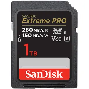 SanDisk Extreme PRO SDXC UHS-II Speicherkarte 1 TB