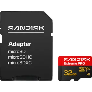 SANDISK Extreme PRO microSDHC 32GB 90 MB/s