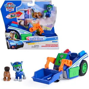 PAW Patrol - Search & Rescue: Rockys Rettungs-Fahrzeug mit 2 Figuren, ...