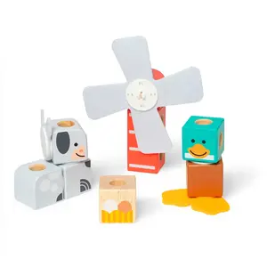 Melissa & Doug Farm Friends 806009 Bauspiel